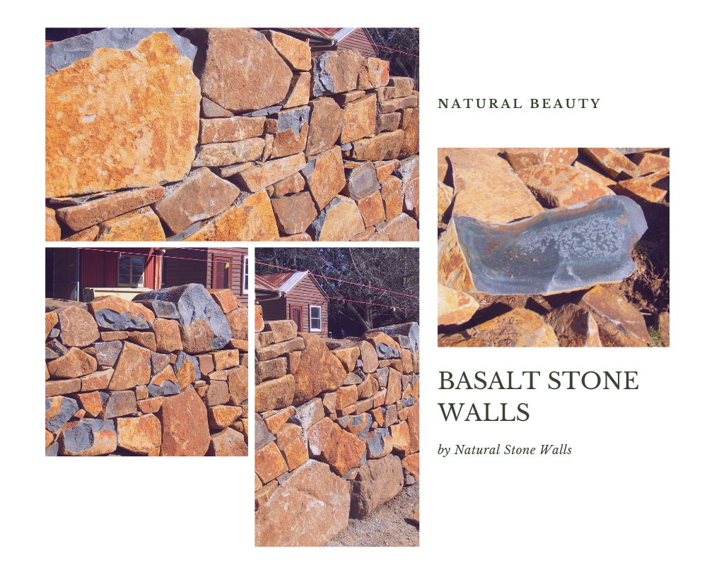 DIY Basalt Stone Walls, Part 1 Natural Stone Walls